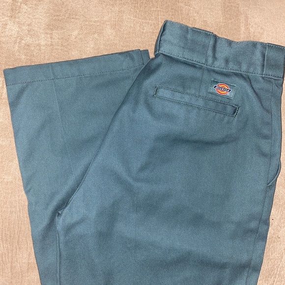 ‼️SOLD‼️DICKIES x UO olive high waisted ankle pant - Picture 4 of 4